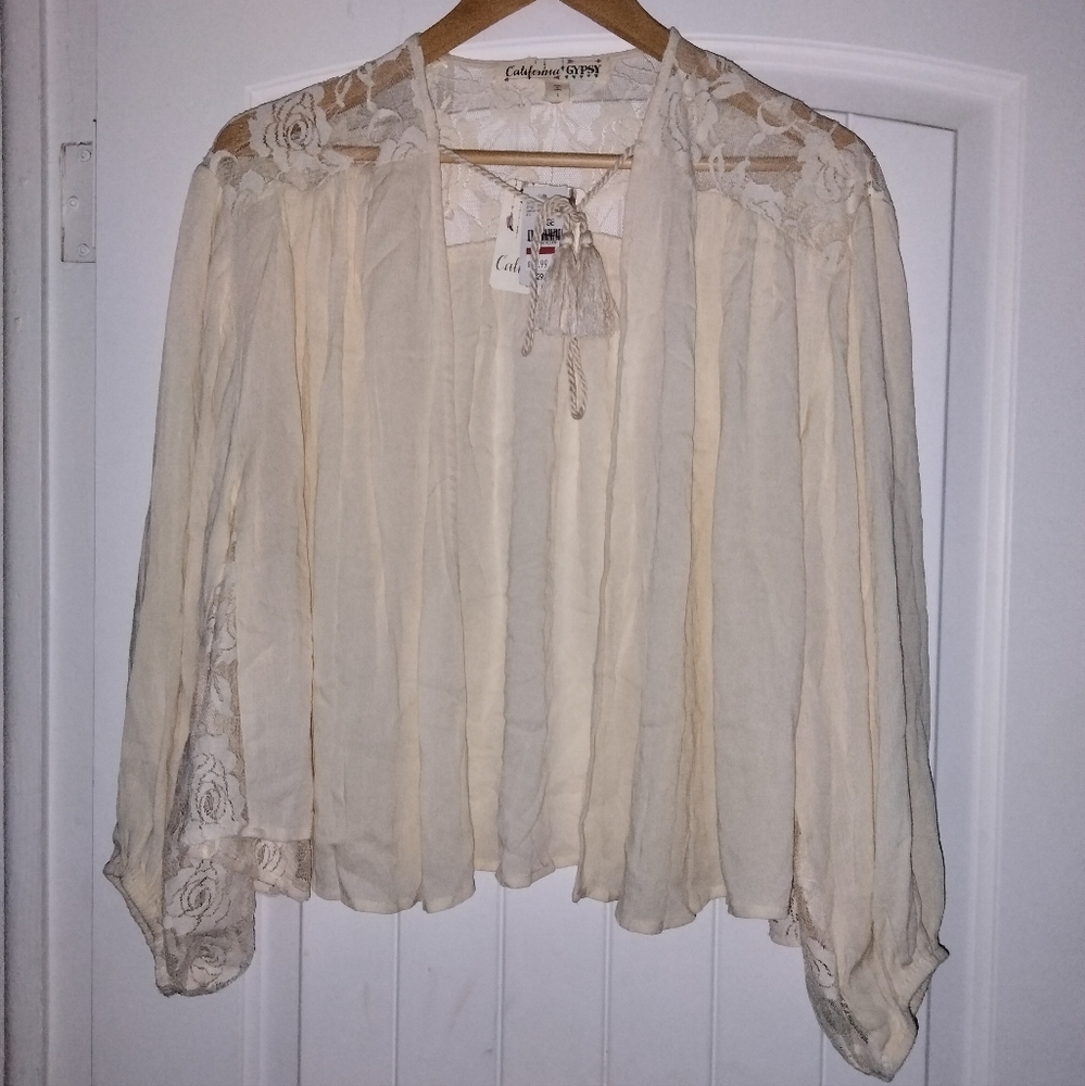 🟥Gauze kimono